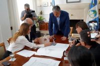 Presentaron el proyecto del espacio comunitario y deportivo de Las Coloradas