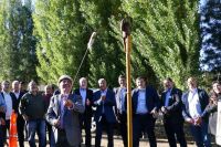  Inauguraron la red de gas en Villa del Nahueve y anunciaron nuevas obras energéticas