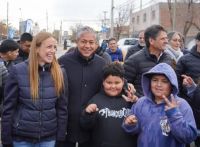 Figueroa y Gaido inauguraron obras clave en el sector La Familia