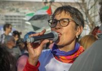 Feministas cuestionaron a Lagunas por su publicación contra Fany Mansilla